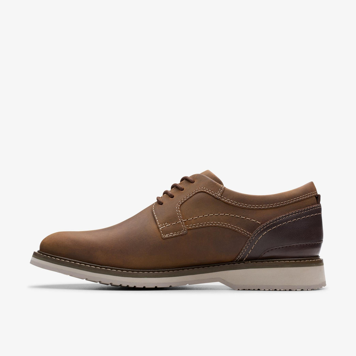 Clarks Monahan Plain Men's Beeswax Leather 26184410 — side view