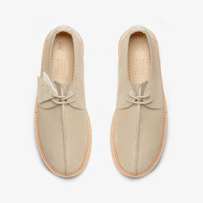 Clarks Originals Trek King Men's Sand Suede 26186484 — top view