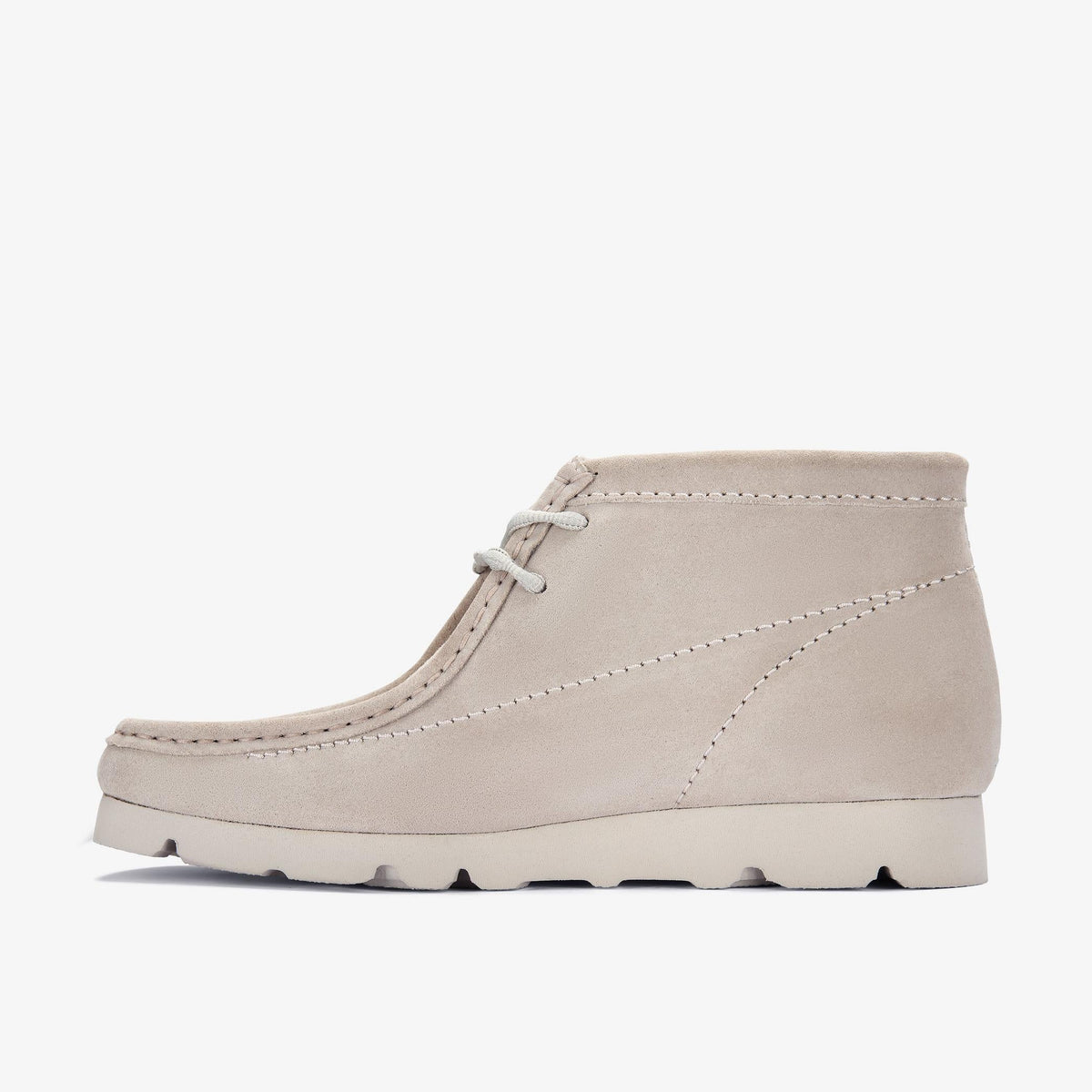 Clarks Originals Wallabee Boot Paf Men's Beige Suede 26186608 — side view