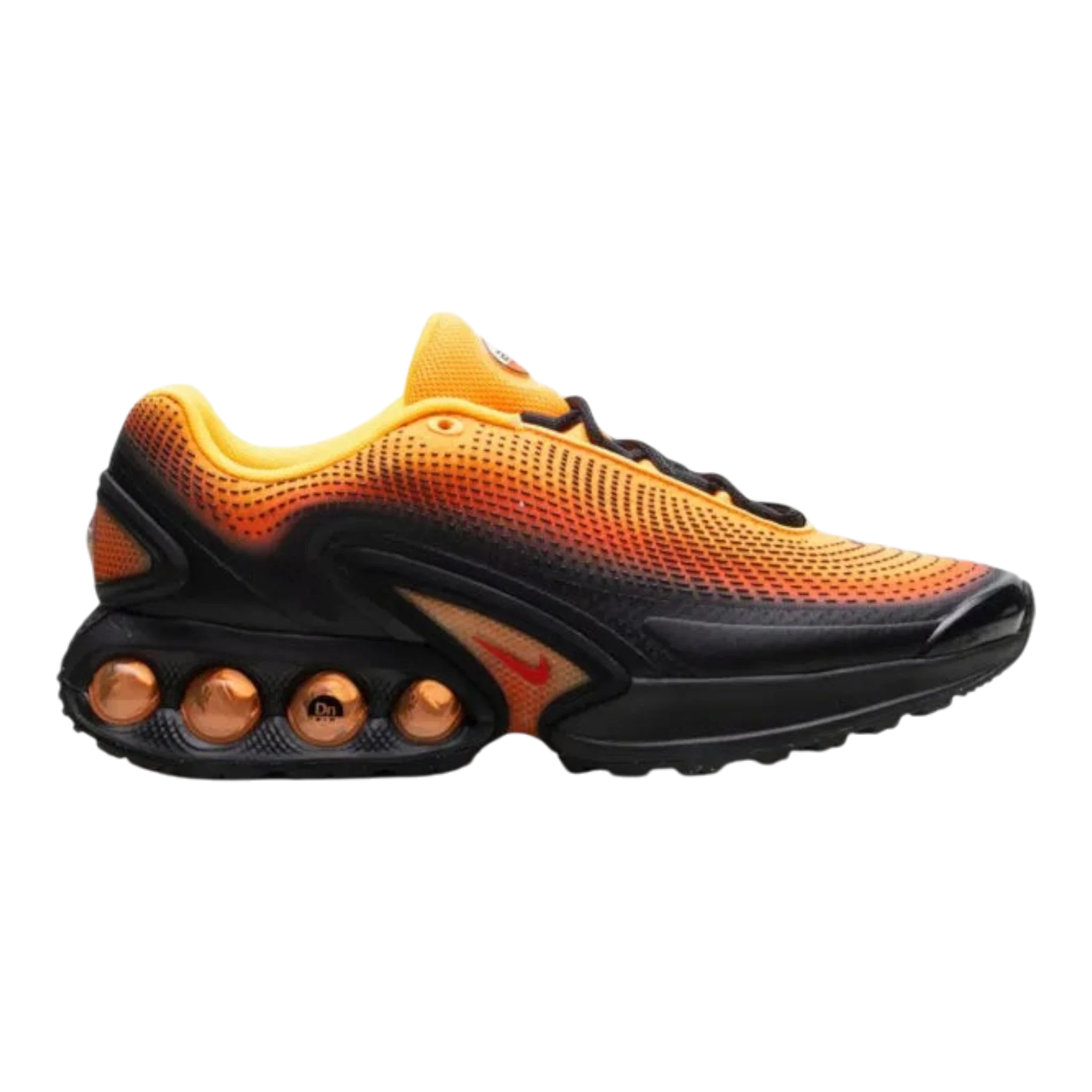 Nike Air Max DN SE Men's Sneakers — Laser Orange Mesh Low-Top
