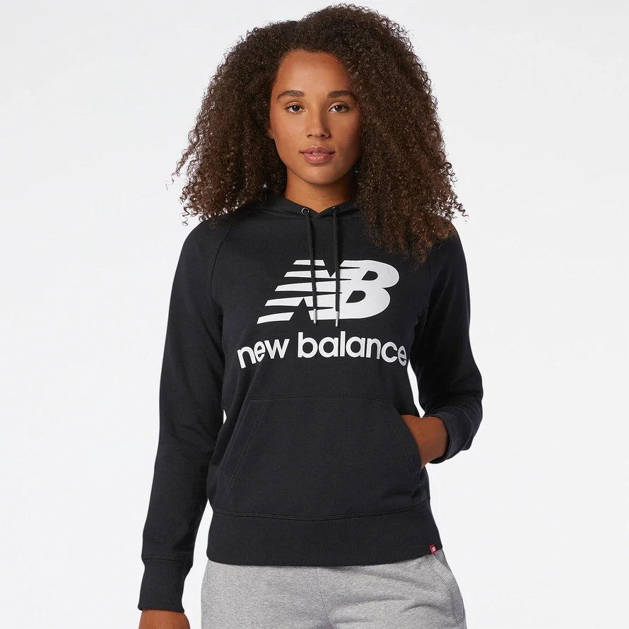 New Balance NB Essentials Womens Hoodie — Black