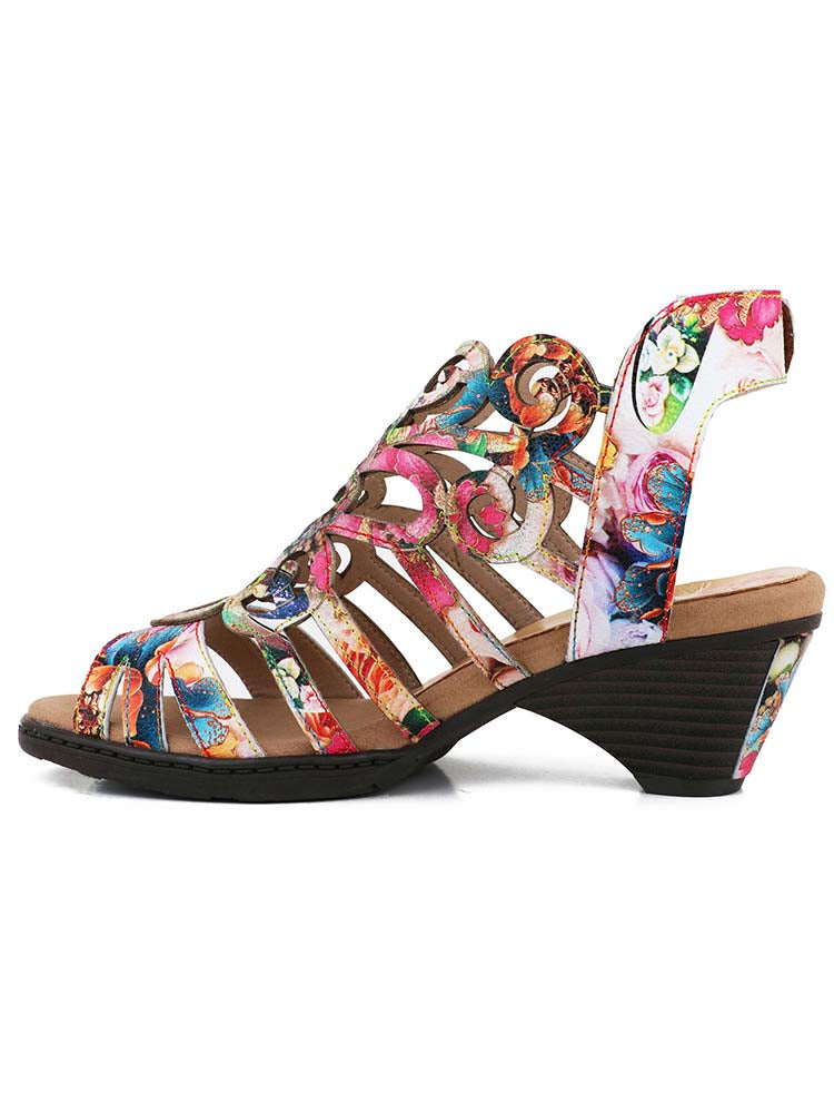 Elyse Genuine Leather Sandals – product view 2