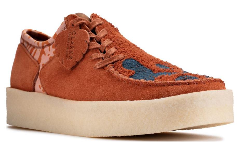 Clarks Originals x Salehe Bembury Lugger Cupsole Men's Masala Orange Suede 26172616 — product view 3