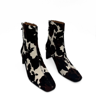 Harlow Cow Hair Booties