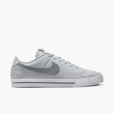 Nike Court Legacy Men's Sneakers — Smoke Grey Leather Low-Top