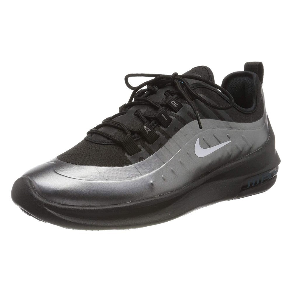 Nike Air Max Axis Premium Men's Sneakers — Black/Metallic Grey Mesh Low-Top