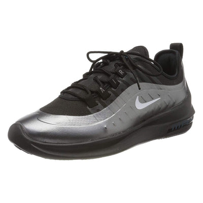 Nike Air Max Axis Premium Men's Sneakers — Black/Metallic Grey Mesh Low-Top