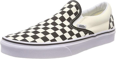 Vans Classic VEYEBWW Check Men's Sneakers — White/Black