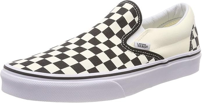 Vans Classic VEYEBWW Check Men's Sneakers — White/Black