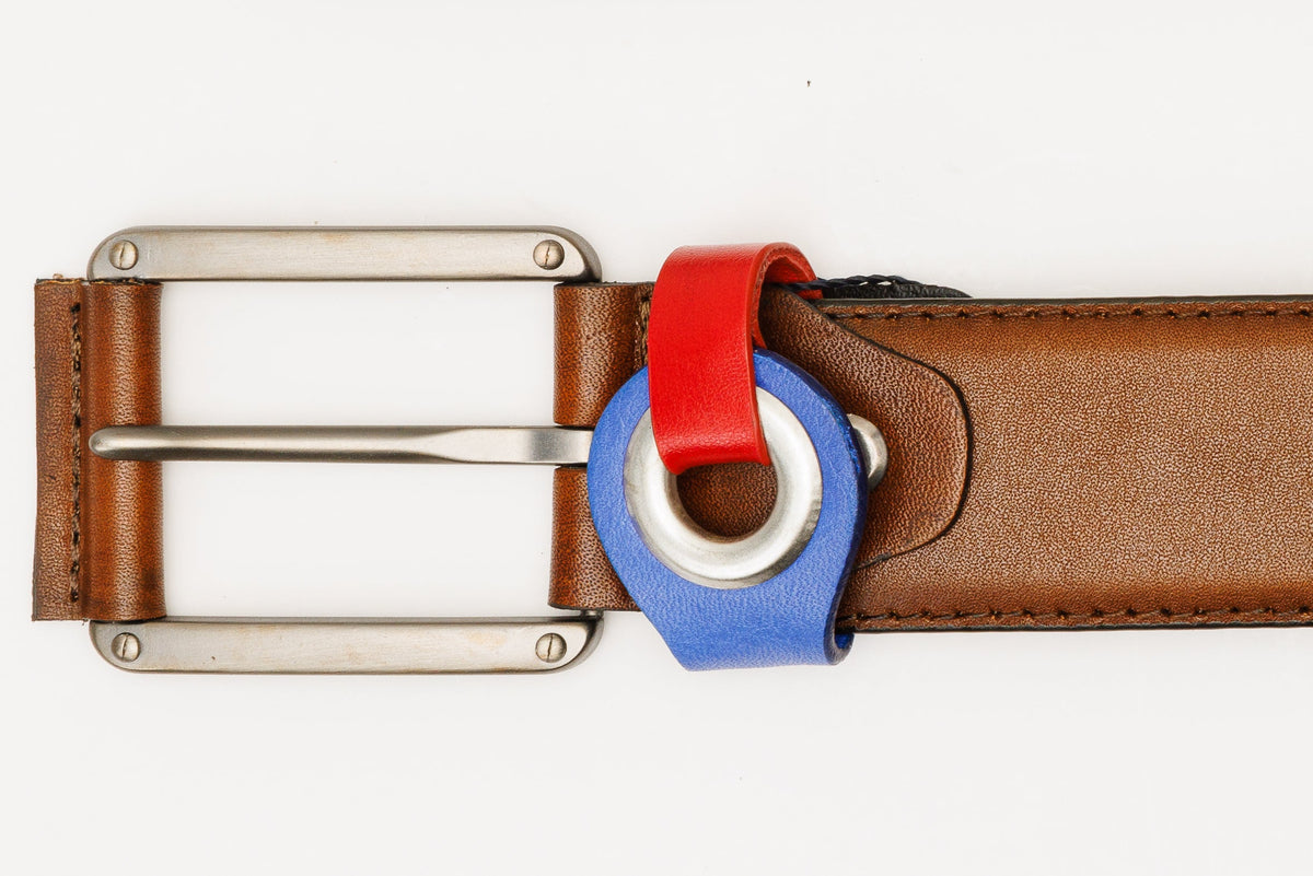 Vinci Leather The Jackie Tan Leather Belt – product view 8