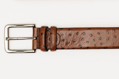Vinci Leather The Johannesburg Brown Leather Belt