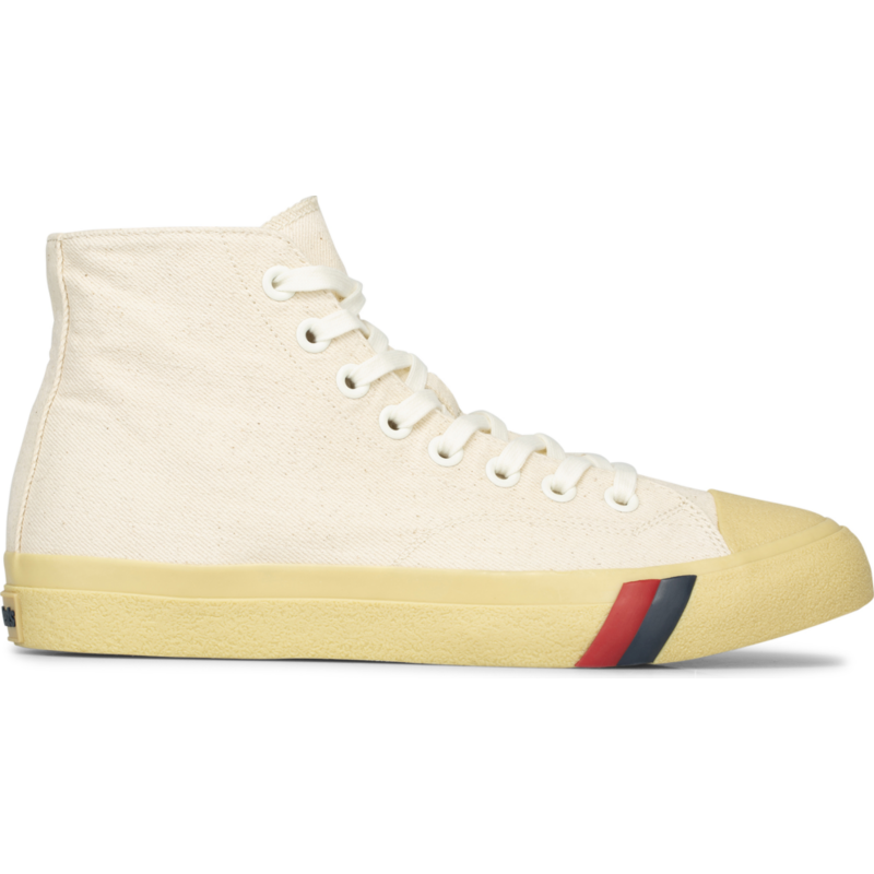 Pro-Keds Hi Crepe Greige Sneakers — Royal