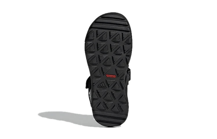 adidas Captain Toey K Hook and Loop Kids' Sandals — Black