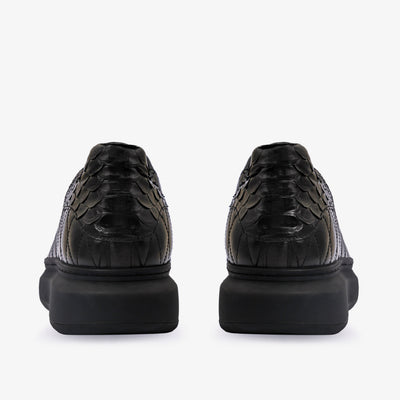 The Adler Black Snk Leather Men Sneaker Limited Edition