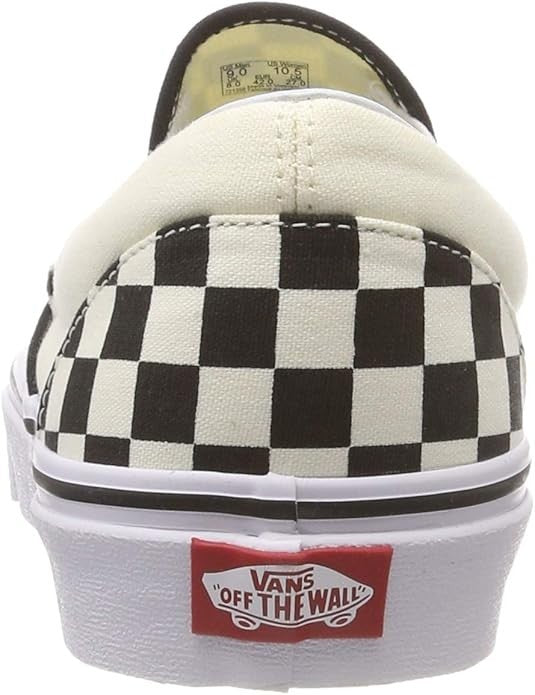 Vans Classic VEYEBWW Check Men's Sneakers — White/Black
