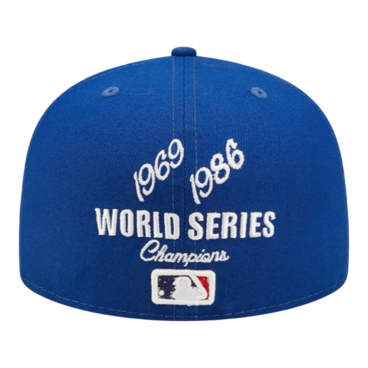 New Era Crown Champs WS 59Fifty New York Mets Men Fitted Hat Royal – product view 2