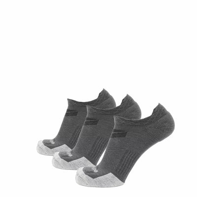 3 Pack Basalt - Run No Show Lightweight Merino Wool Sock