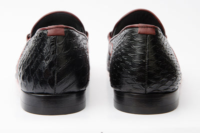 The Milano Black Shoe Bit Loafer Men  Shoe Final Sale!