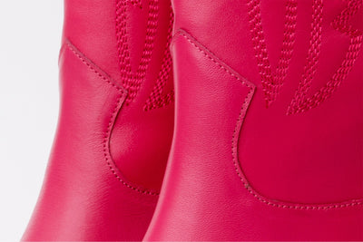 The Togg Pink Leather Cowboy Women  Boot Final Sale!
