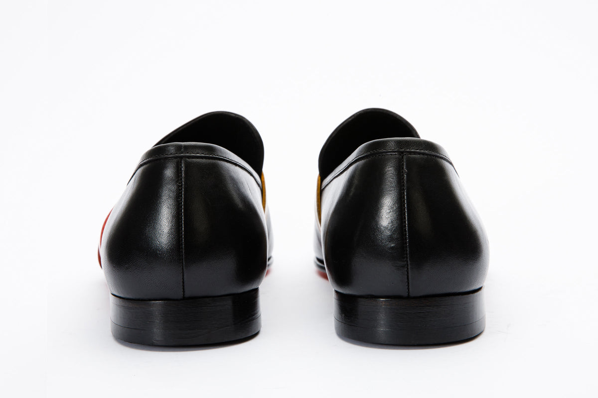 Vinci Leather The Jackie Black Bit Dress Loafer Limited Edition Men Shoe – product view 4