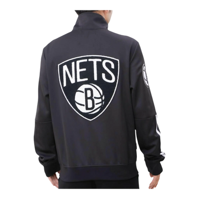 Pro Standard Brooklyn Nets Home Town Men Track Jacket Black