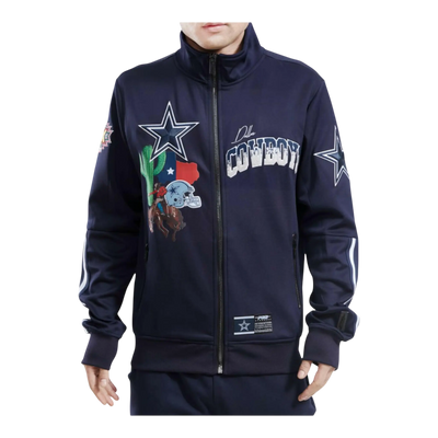 Pro Standard Dallas Cowboys Home Town Men Track Jacket Midnight Navy