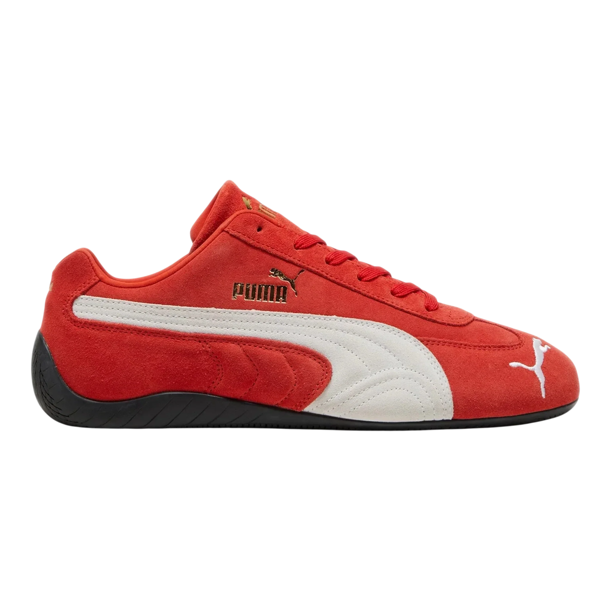 PUMA Speedcat OG Women's Sneakers — Red Suede Low-Top