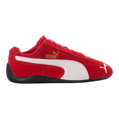 PUMA Speedcat OG Big Kids' (GS) Sneakers — Red Suede Low-Top