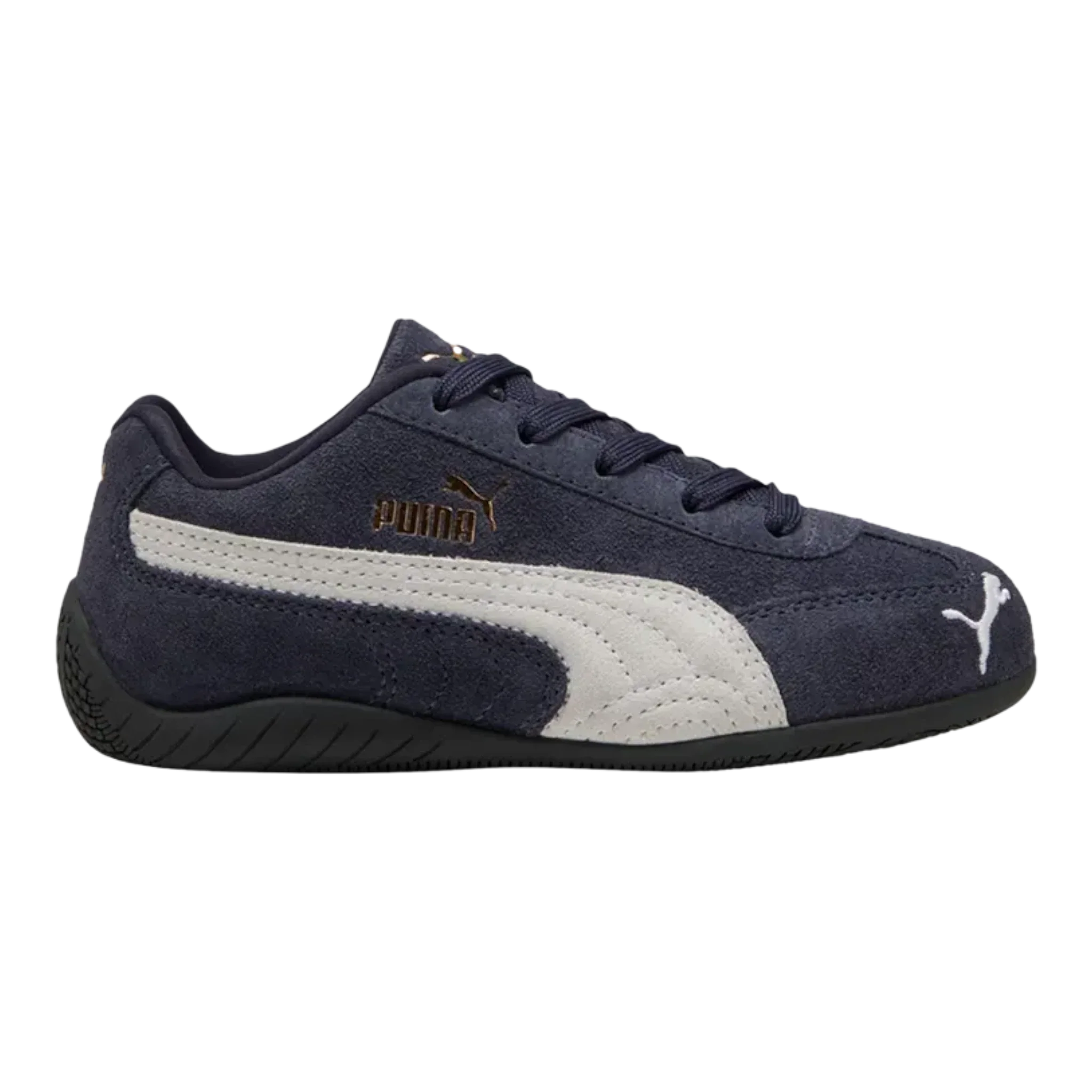 PUMA Speedcat OG Little Kids' (PS) Sneakers — New Navy/White Suede Low-Top