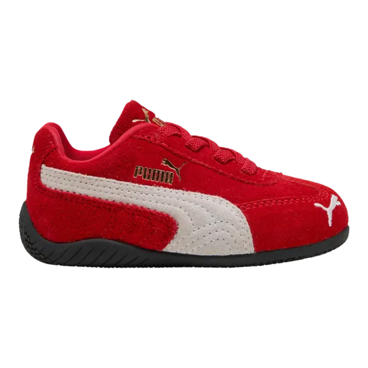 PUMA Speedcat OG Toddlers' (TD) Easy-On Sneakers — Red Suede