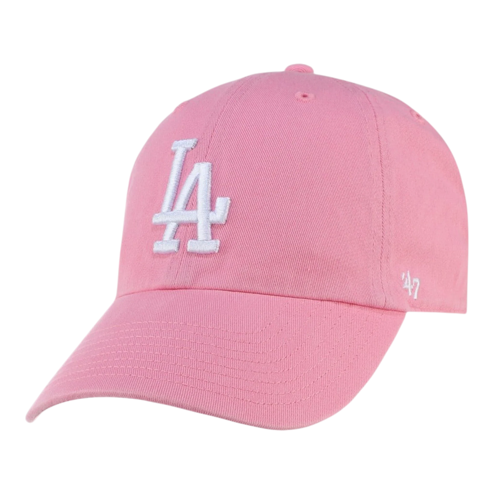 47 Brand Clean Up Los Angeles Dodgers Strapback Hat — Rose Adjustable Cap
