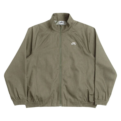 Nike Sb Denim Full Zip-Up Track Jacket - Olive/Green