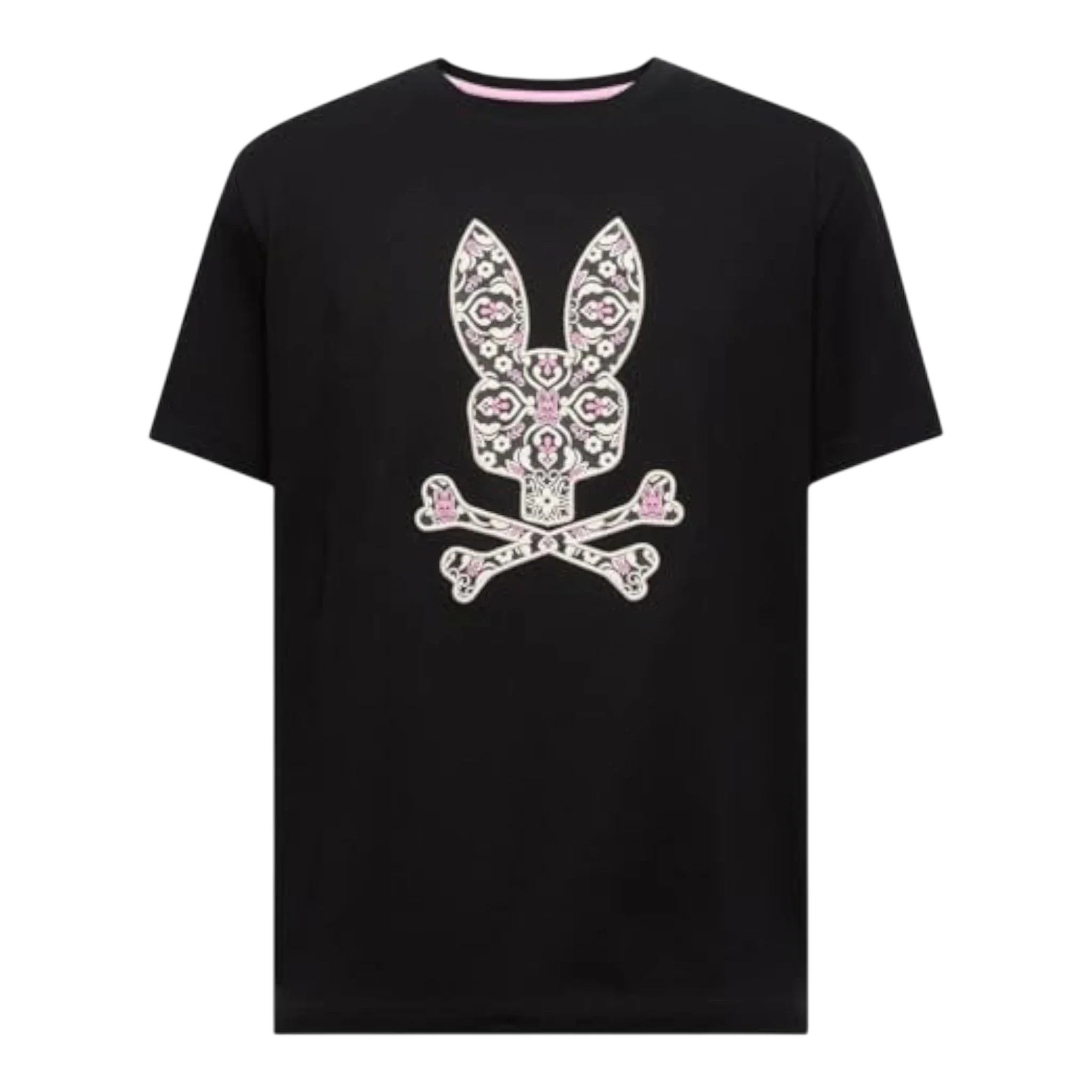 Psycho Bunny Luke Bunny Graphic Men's Tee — Black