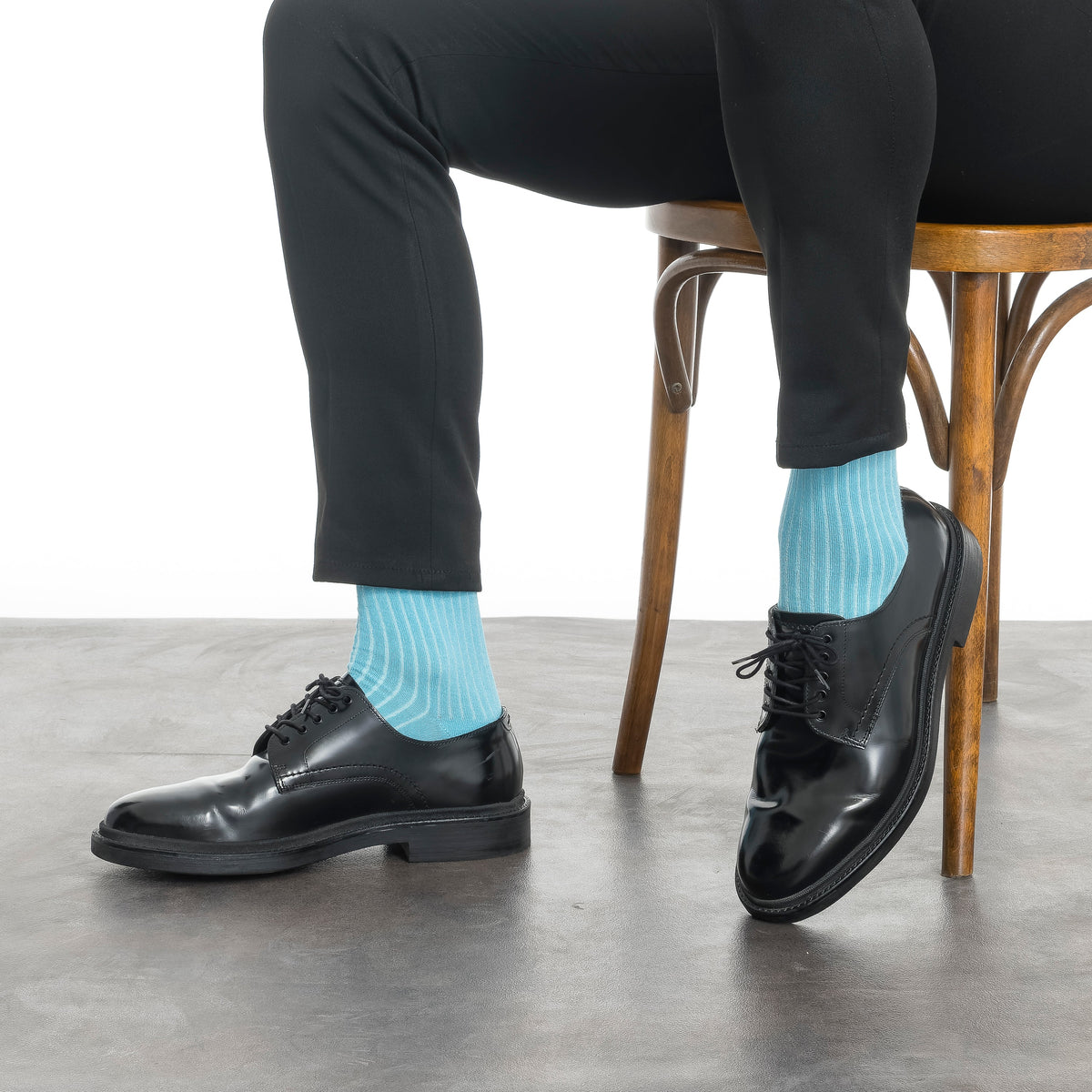 Men’s Bamboo Dress Socks 6-Pack Gift Box, Bright Colors