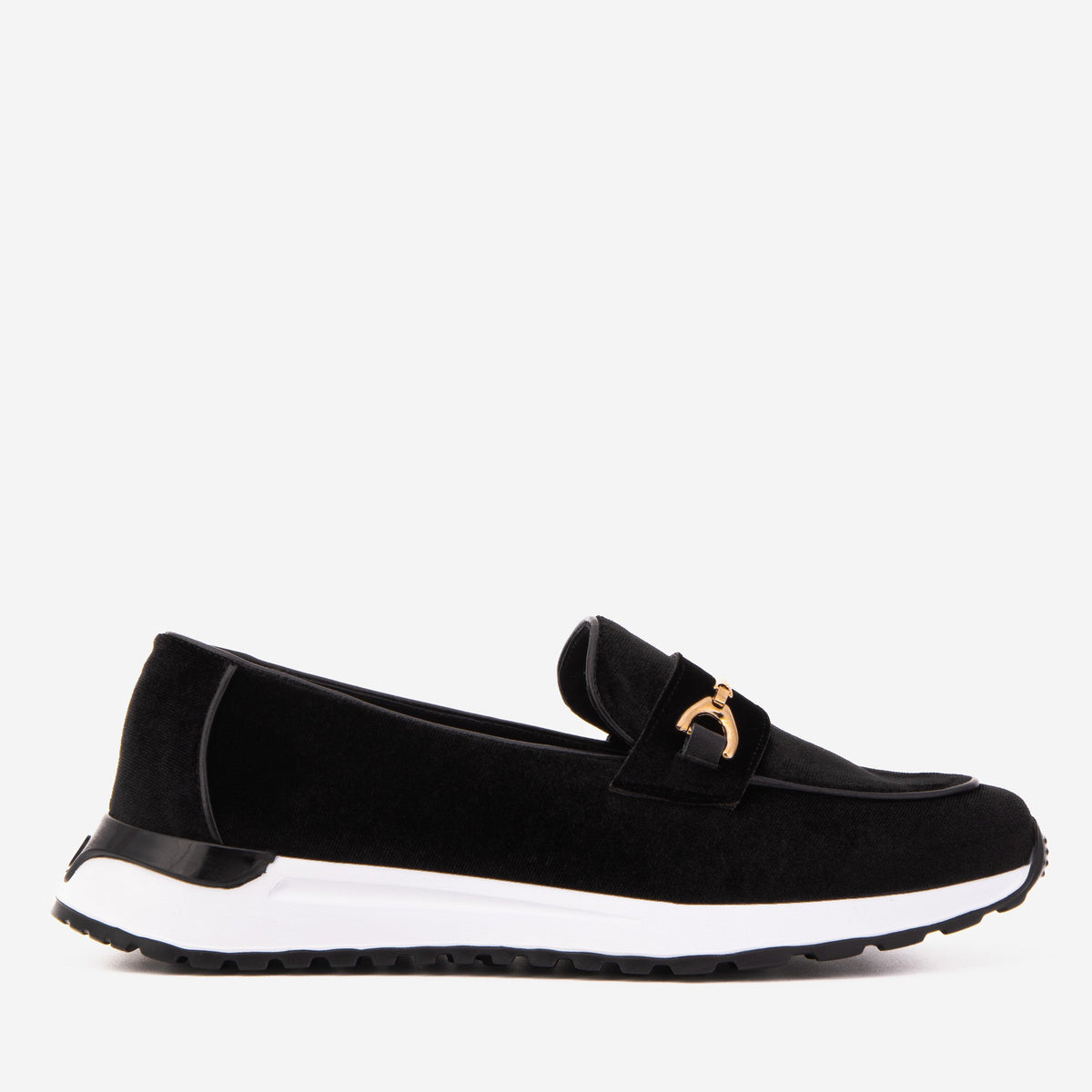 Vinci Leather The Milan Black Leather Women Sneaker – product view 1