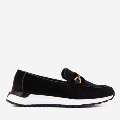 Vinci Leather The Milan Black Leather Women Sneaker – product view 1