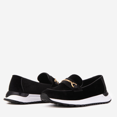 Vinci Leather The Milan Black Leather Women Sneaker – product view 4