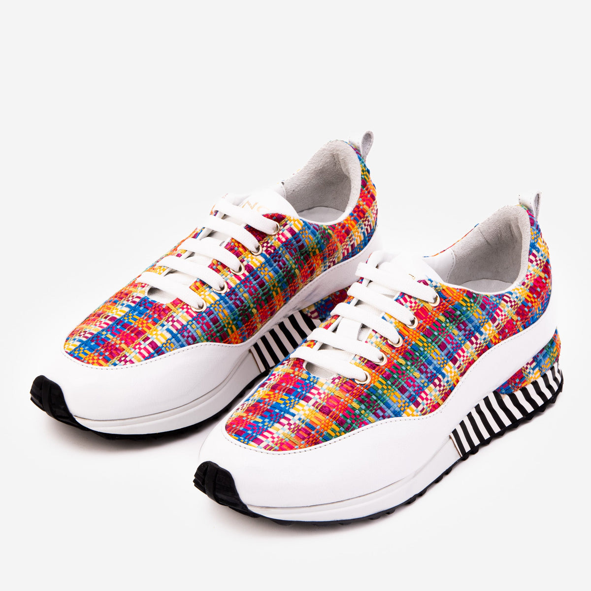 Vinci Leather The Valencia White Leather Women Sneaker – product view 4