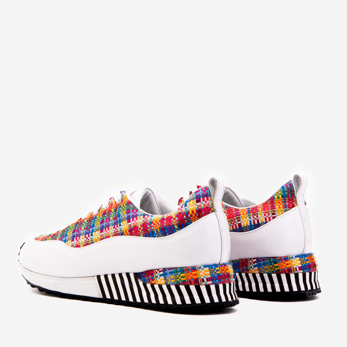 Vinci Leather The Valencia White Leather Women Sneaker – product view 6