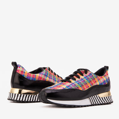Vinci Leather The Valencia Leather Black Women Sneaker – product view 6