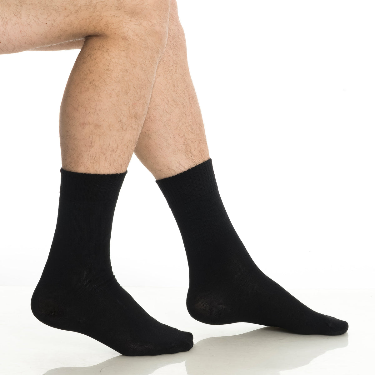 Men’s & Women’s Bamboo Diabetic Crew Socks 4-Pack – product view 31