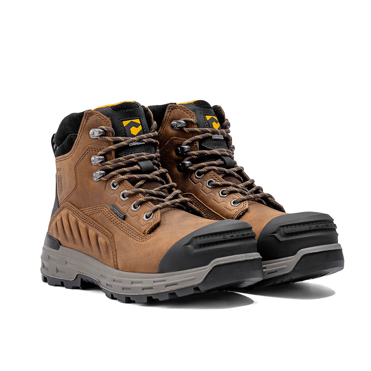 Wildwood 6” Waterproof Comp Toe Boot – Brown - Built in USA