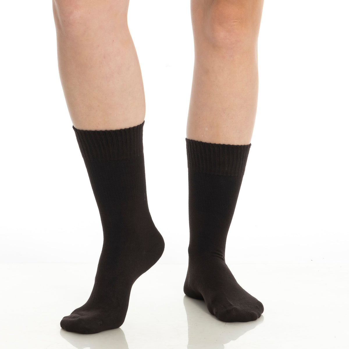 Men’s & Women’s Bamboo Diabetic Crew Socks 4-Pack – product view 34