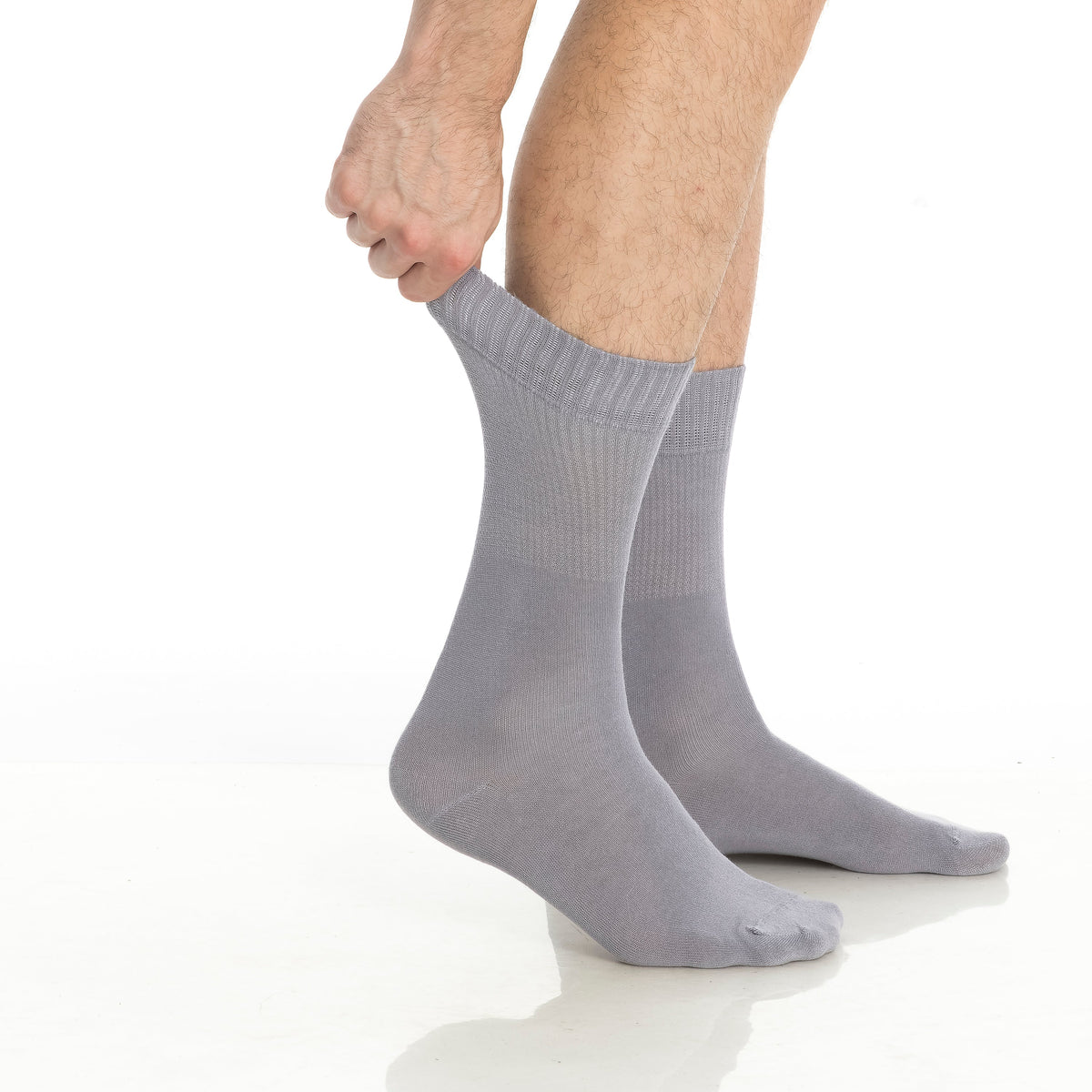 Men’s & Women’s Bamboo Diabetic Crew Socks 4-Pack – product view 15