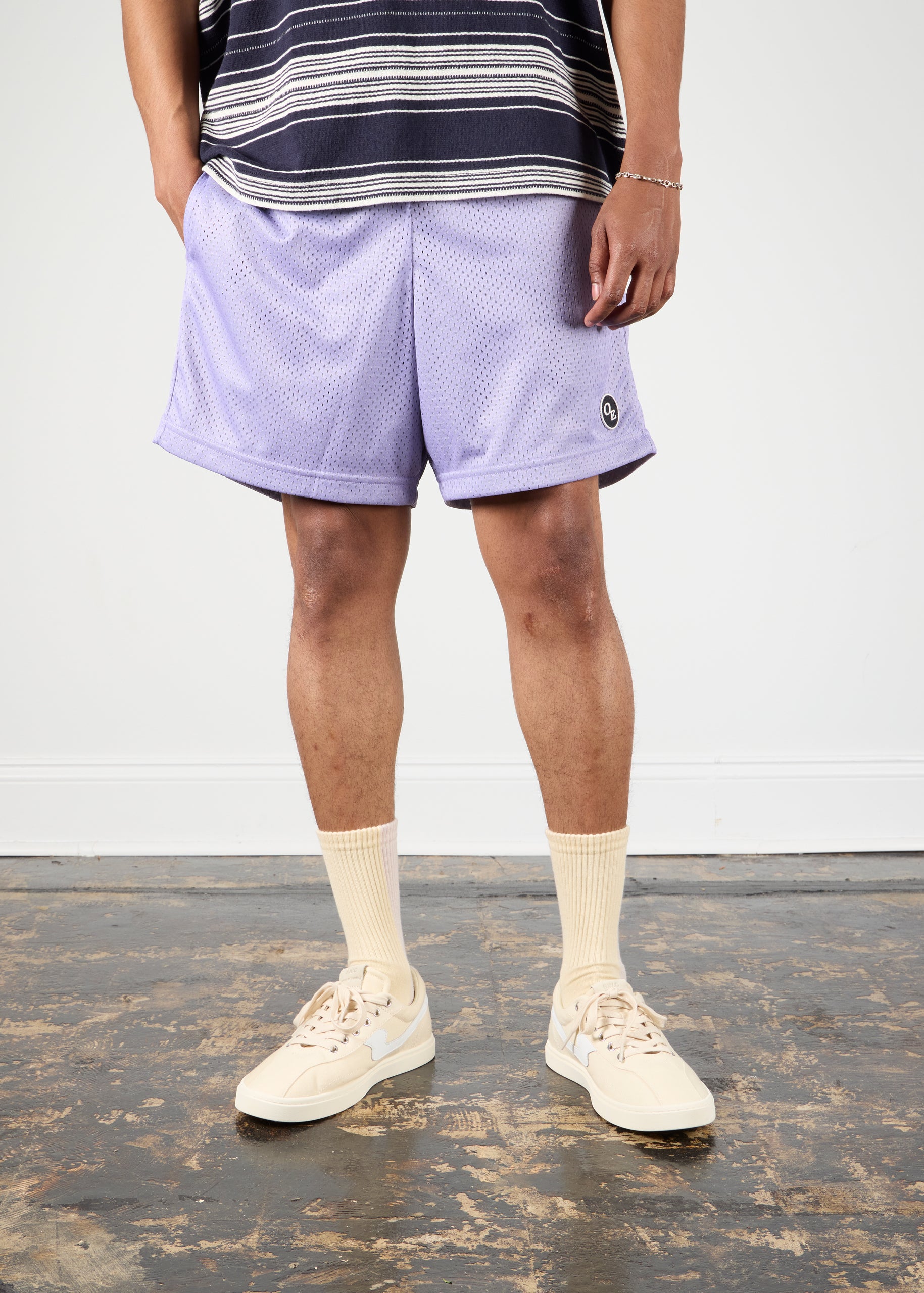 American Trench Classic Mesh Shorts – USA Made Athletic Shorts with Drawstring Waist