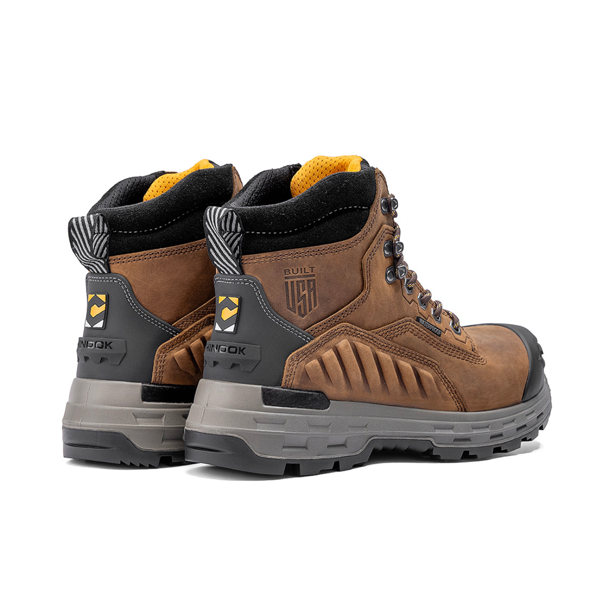 Wildwood 6” Waterproof Comp Toe Boot – Brown - Built in USA