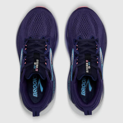 Brooks Glycerin GTS 22 Women's Sneakers — Blue/Ribbon Running