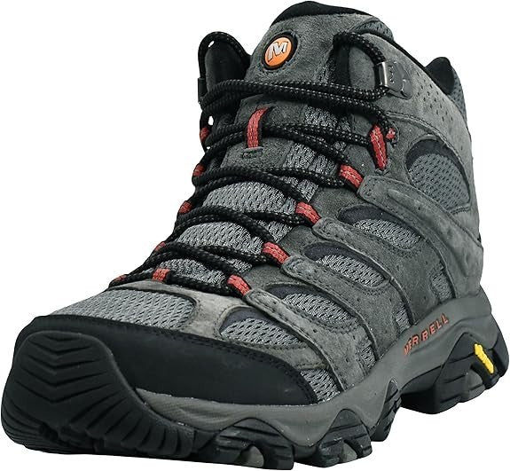 Merrell Moab 3 Mid Men's Hiking Boots — Beluga Suede