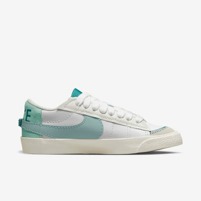 Nike Blazer Low '77 Jumbo Women's Sneakers — Summit White Leather Low-Top
