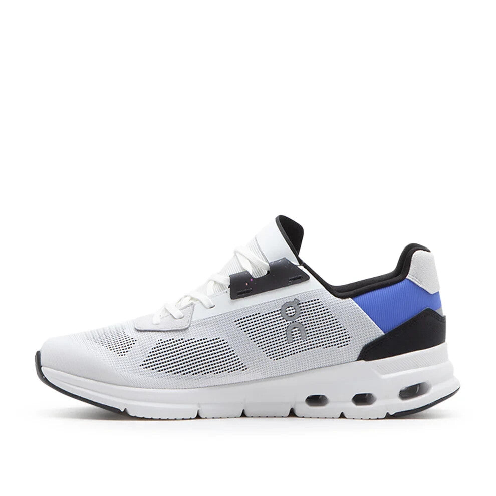 On Cloudrift 87 Men's Sneakers — White/Cobalt Mesh Low-Top